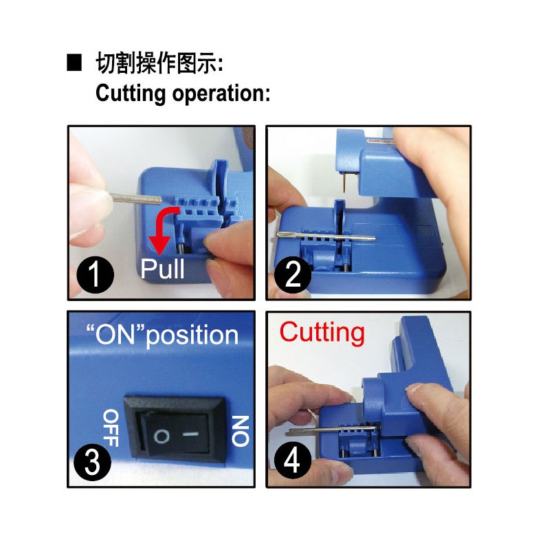 Mini elektrisk skrermaskine / Electric Cutter - Trumpeter