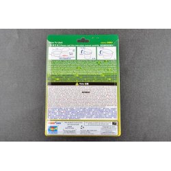 Plastbtte (PP) med lg til maling 56cc/0,56dl, 8 stk. / PP Paint Cup with Lid L-size X 8pcs - Trumpeter