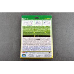 Plastbtte (PP) med lg til maling 28cc/0,28dl, 12 stk. / PP Paint Cup with Lid S-size X 12pcs - Trumpeter