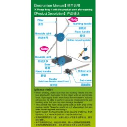 Vrktj til at lave vandrette og parallelle linjer p dele / HG Surface Gauge EX - Trumpeter