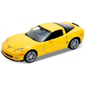 2007 Chevrolet Corvette, yellow - 1:24 - Welly