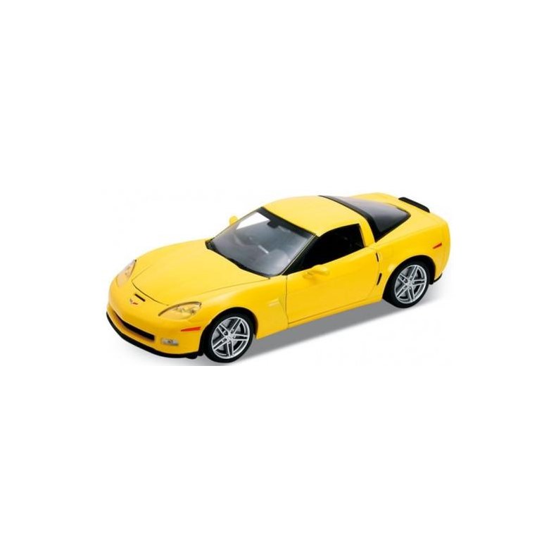 2007 Chevrolet Corvette, yellow - 1:24 - Welly