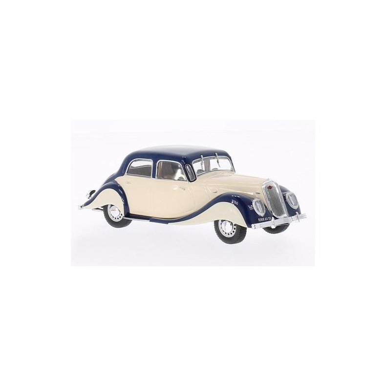 Panhard Dynamic (1936), dark-blue/light-beige - 1:43 - WhiteBox