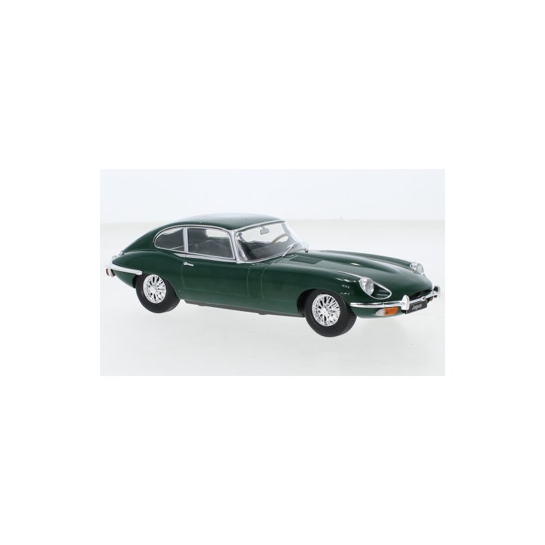 Jaguar E-Type, dark green - 1:24 - WhiteBox