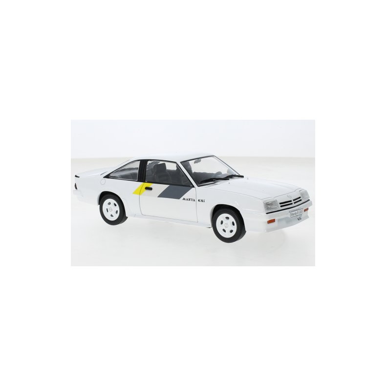 Opel Manta B GSI, white/Decorated, 1984 - 1:24 - WhiteBox
