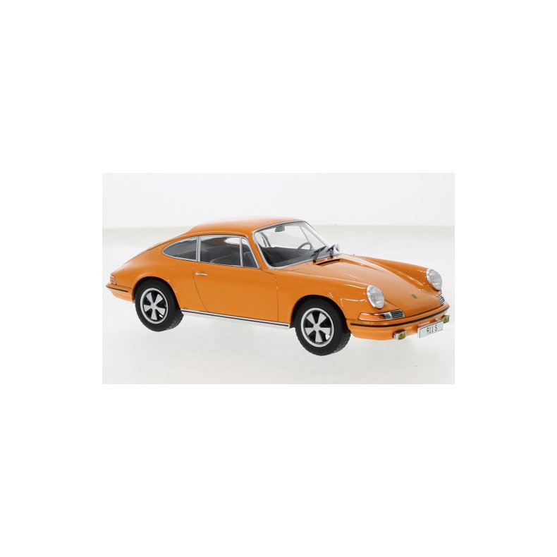 Porsche 911 S, orange, 1968 - 1:24 - WhiteBox