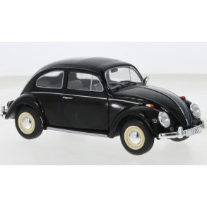 VW Beetle 1200, black, 1960 - 1:24 - WhiteBox