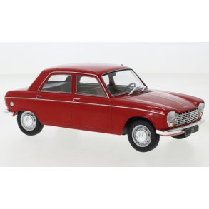 Peugeot 204, red, 1968 - 1:24 - WhiteBox