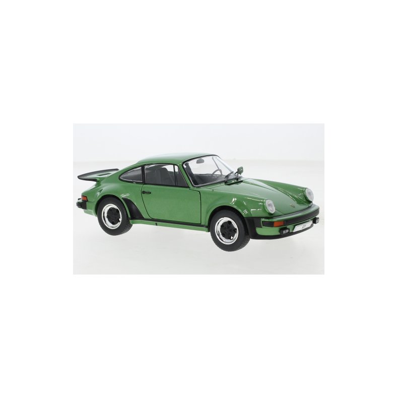 Porsche 911 Turbo (930), metallic-green, 1974 - 1:24 - WhiteBox