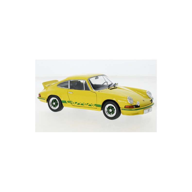 Porsche 911 Carrera 2.7 RS, yellow/green, 1972 - 1:24 - WhiteBox