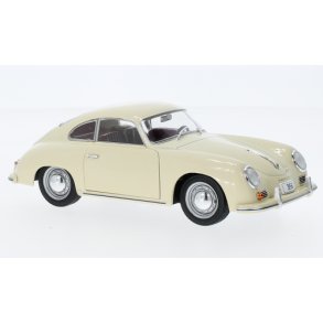 Porsche 356, light beige, 1959 - 1:24 - WhiteBox
