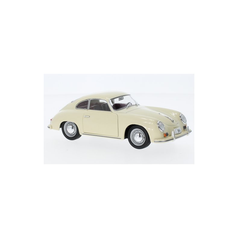 Porsche 356, light beige, 1959 - 1:24 - WhiteBox