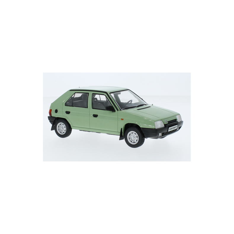 Skoda Favorit, light green, 1987 - 1:24 - WhiteBox