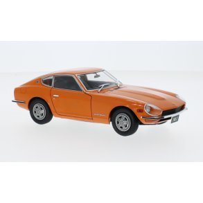 Datsun 240 Z, orange, RHD (h�jre styret), 1969 - 1:24 - WhiteBox