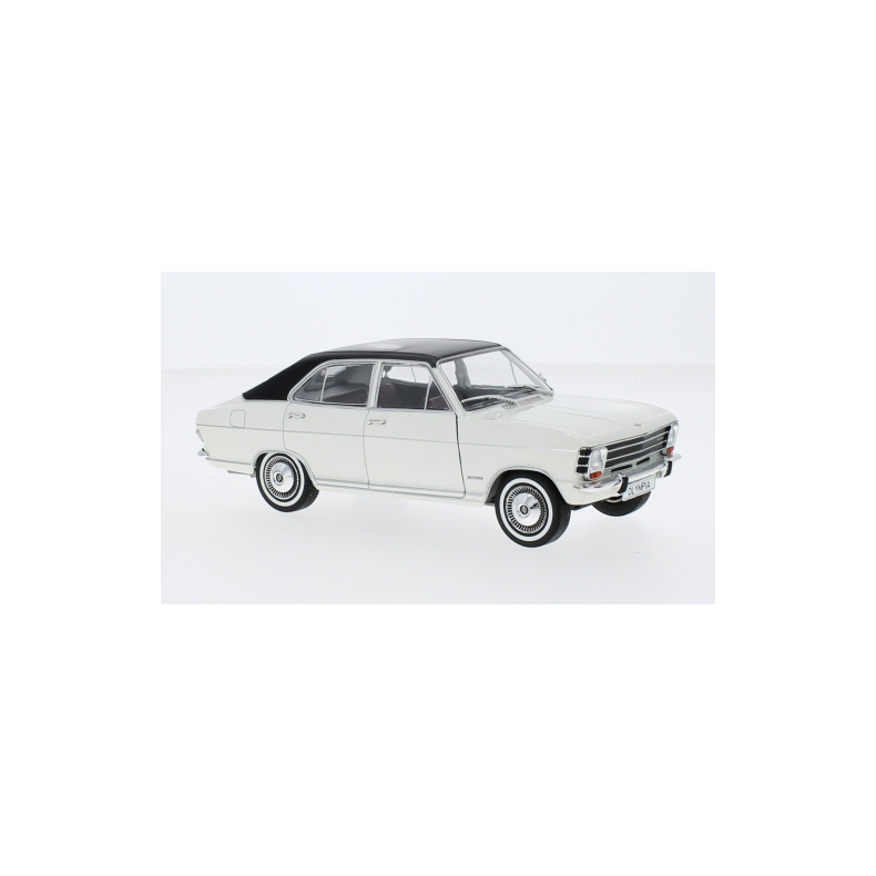 Opel Olympia A, white/black, 1967 - 1:24 - WhiteBox