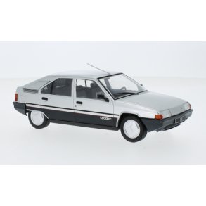 Citroen BX Leader, silver, 1985 - 1:24 - WhiteBox