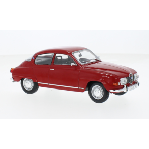 Saab 96 V4, red, 1970 - 1:24 - WhiteBox