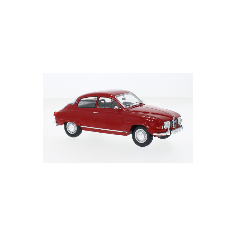 Saab 96 V4, red, 1970 - 1:24 - WhiteBox