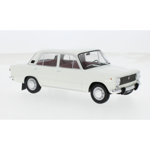 Fiat 124, white, 1970 - 1:24 - WhiteBox