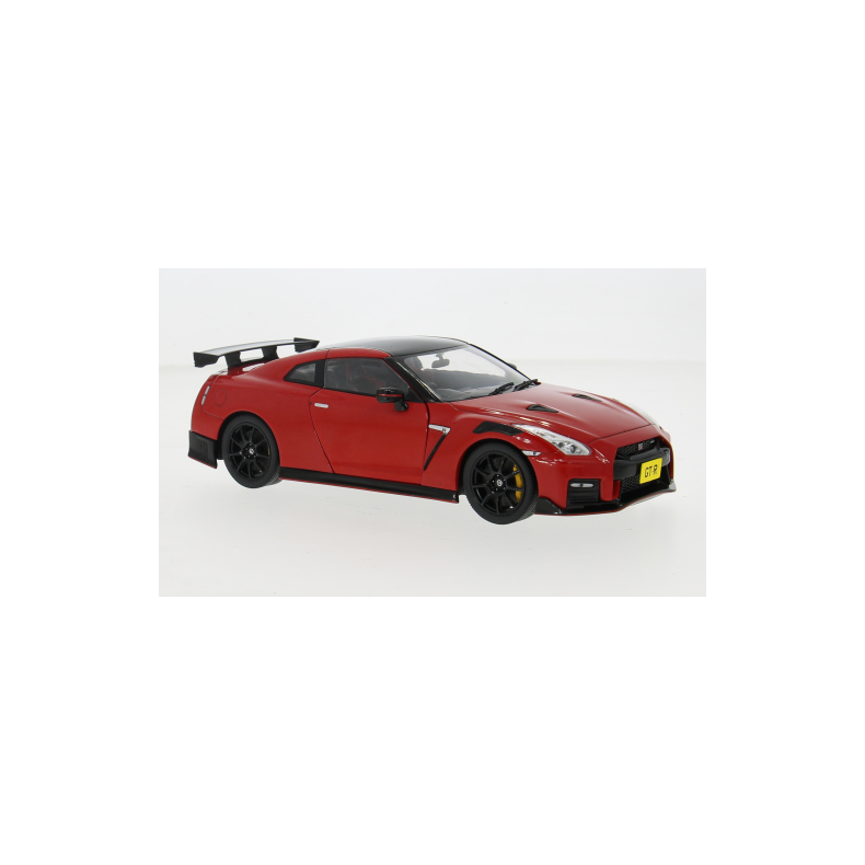 Nissan GT-R (R35) Nismo, red, RHD (hjre styret), 2021 - 1:24 - WhiteBox