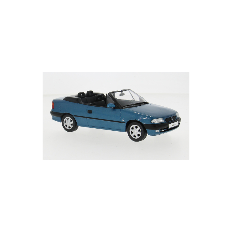 Opel Astra F Cabrio, blue, 1994 - 1:24 - WhiteBox