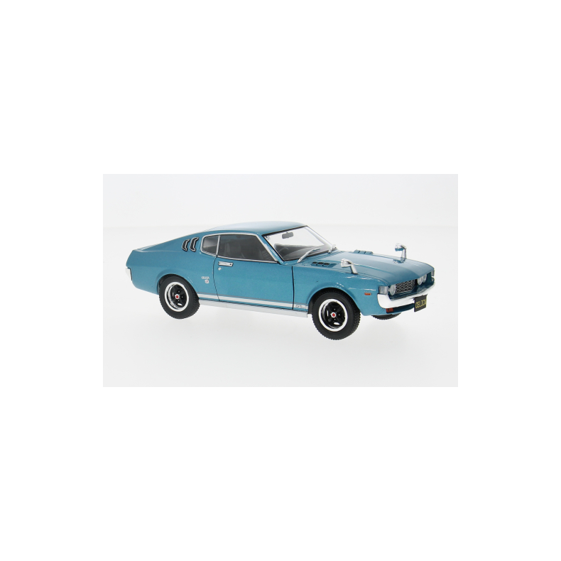 Toyota Celica LB 2000 GT, metallic-turquoise, RHD (hjre styret), 1973 - 1:24 - WhiteBox