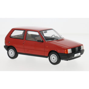 Fiat Uno, r�d, 1983 - 1:24 - WhiteBox