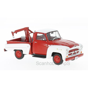 Chevrolet 3100 Tow Truck (1956), red/white - 1:43 - WhiteBox