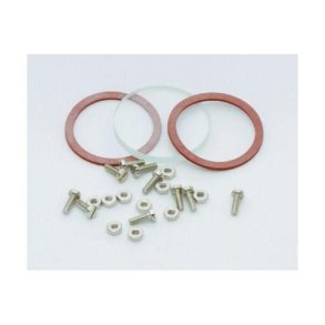 Wil 01540 (517) glas 27mm m/pakning for dampmaskine D6,8,10,101++ - Wilesco