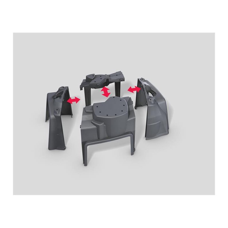 Booster Tunnel med kryds - Zpiiel