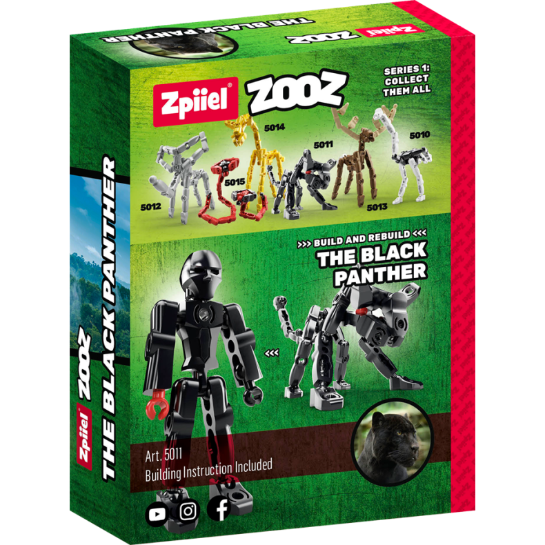 ZooZ The Black Panther - Zpiiel